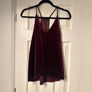 Abercrombie & Fitch Velvet Tank Top